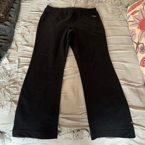 REI women’s black fleece pants // size XL